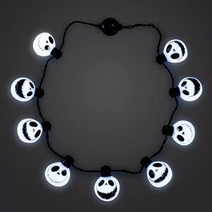 JACK SKELLINGTON Nightmare Before Christmas LIGHT-UP Necklace HALLOWEEN Disney
